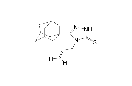 4H-1,2,4-triazole-3-thiol, 4-(2-propenyl)-5-tricyclo[3.3.1.1~3,7~]dec-1-yl-