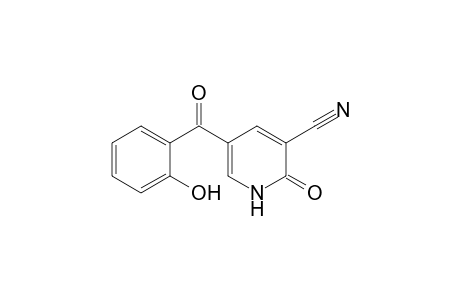 3-CYANO-2-HYDROXY-5-(2-HYDROXYBENZOYL)-PYRIDINE