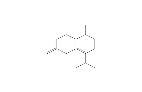 1-Methyl-6-methylene-4-propan-2-yl-2,3,5,7,8,8a-hexahydro-1H-naphthalene
