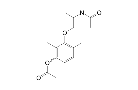 Mexiletine-M (HO-) isomer-1 2AC