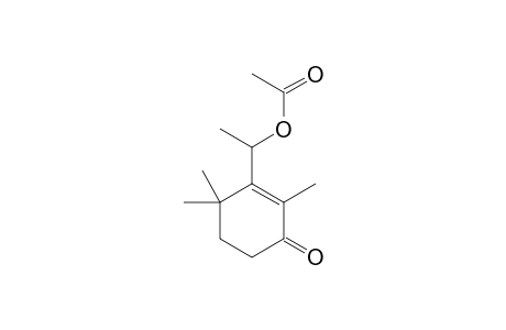 3-(1-Acetoxy-ethyl)-2,4,4-trimethyl-2-cyclohexen-1-one