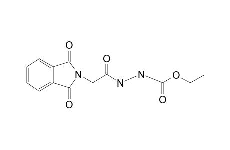 1-Phthalimidoacetyl-2-carboethoxyhydrazine