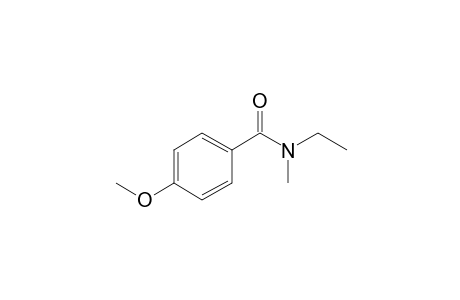 Benzamide, 4-methoxy-N-methyl-N-ethyl-