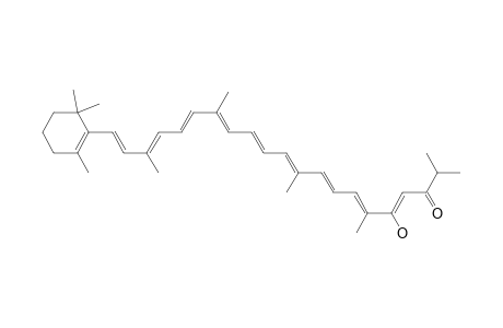 4,6,8,10,12,14,16,18,20-Heneicosanonaen-3-one, 5-hydroxy-2,6,10,15,19-pentamethyl-21-(2,6,6-trimethyl-1-cyclohexen-1-yl)-, (Z,E,E,E,E,E,E,E,E)-