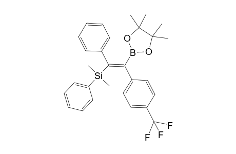 (Z)-1-(Dimethylphenylsilyl)-1-phenyl-2-(4-trifluoromethylphenyl)-2-(4,4,5,5-tetramethyl-1,3,2-dioxaborolan-2-yl)ethene