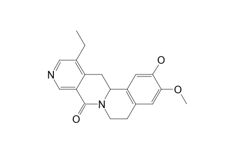 8H-Isoquino[2,1-b][2,7]naphthyridin-8-one, 12-ethyl-5,6,13,13a-tetrahydro-2-hydroxy-3-methoxy-, (.+-.)-