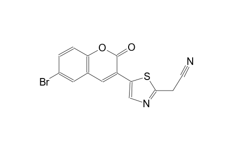 [5-(6-Bromo-2-oxo-2H-chromen-3-yl)-thiazol-2-yl]-acetonitrile