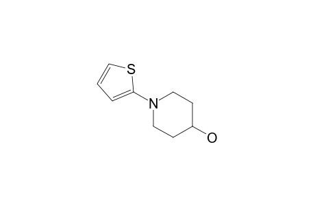 2-(4-Hydroxypiperidino)thiophene