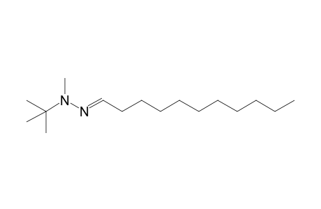 (E)-1-Tert-butyl-1-methyl-2-undecylidenehydrazine