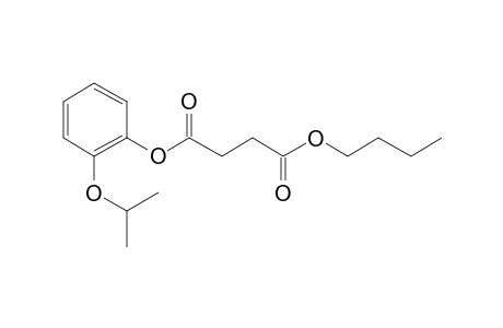 Succinic acid, butyl 2-isopropoxyphenyl ester