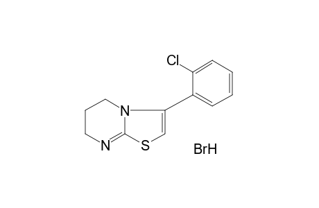 3-(o-chlorophenyl)-6,7-dihydro-5H-thiazolo[3,2-a]pyrimidine, monohydrobromide