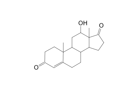 Androst-4-ene-3,17-dione, 12-hydroxy-, (12.beta.)-