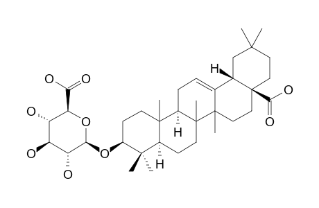 OLEANOLIC_ACID-3-O-BETA-D-GLUCURONOPYRANOSIDE;CALENDULOSIDE_E