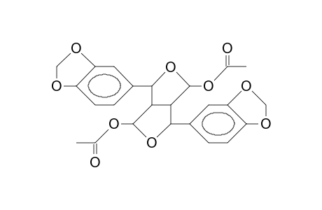 9,9'-Dihydroxy-sesamin diacetate