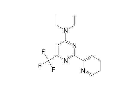 4-(DIETHYLAMINO)-2-(2-PYRIDYL)-6-(FLUOROMETHYL)PYRIMIDINE