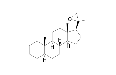 Pregnane, 20,21-epoxy-20-methyl-, (5.alpha.)-