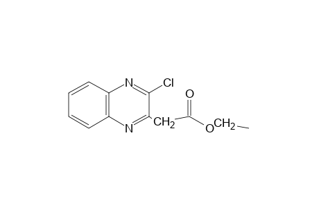 3-chloro-2-quinoxalineacetic acid, ethyl ester