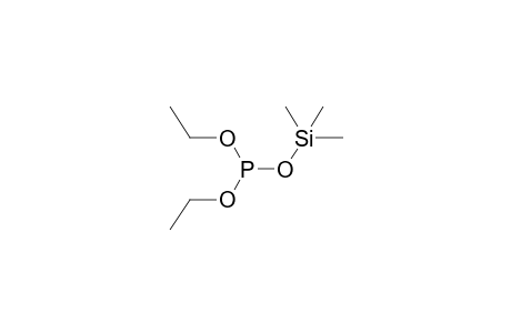 Phosphorous acid diethyl trimethylsilylester