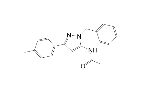 N-[1-benzyl-3-(4-methylphenyl)-1H-pyrazol-5-yl]acetamide