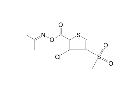 acetone, O-[3-chloro-4-(methylsulfonyl)-2-thenoyl]oxime