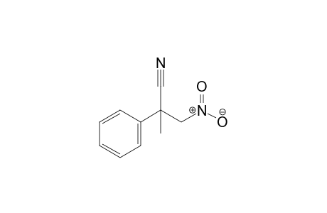 2-Methyl-3-nitro-2-phenylpropanenitrile