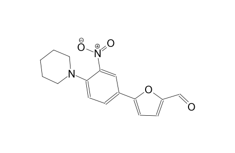 5-[3-nitro-4-(1-piperidinyl)phenyl]-2-furaldehyde