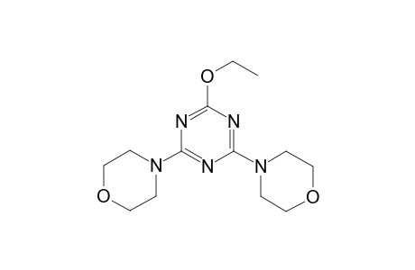 4-(4-Ethoxy-6-morpholin-4-yl-1,3,5-triazin-2-yl)morpholine