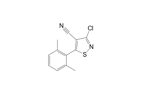 3-Chloro-5-(2,6-dimethylphenyl)isothiazole-4-carbonitrile