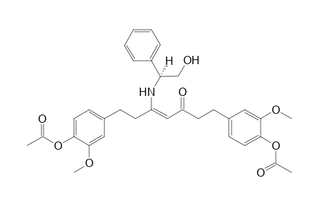 (Z)-1,7-Bis(4-Acetoxy-3-methoxyphenyl)-5-((S)-2-hydroxy-1-phenylethylamino)-4-heptene-3-one