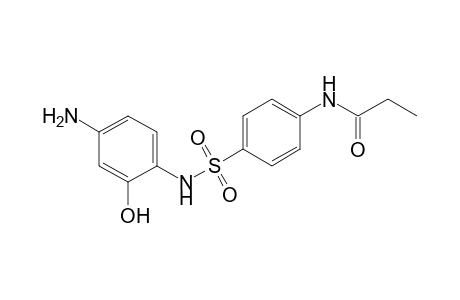 4'-[(4-amino-2-hydroxyphenyl)sulfamoyl]propionanilide