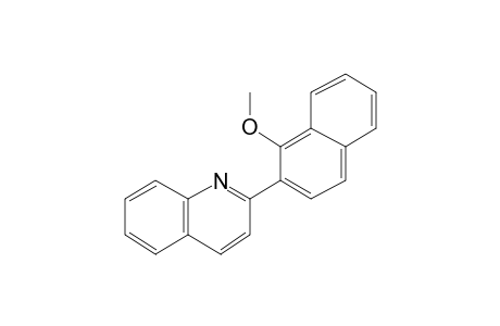 2-(1-Methoxynaphthyl-2)quinoline