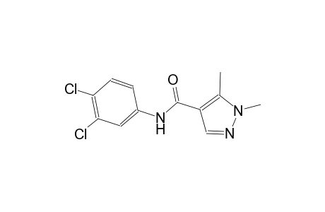 N-(3,4-dichlorophenyl)-1,5-dimethyl-1H-pyrazole-4-carboxamide