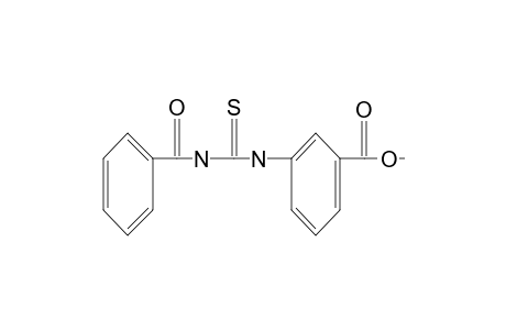 m-(3-benzoyl-2-thioureido)benzoic acid, methyl ester
