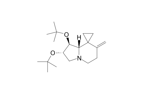 (1'S,2'S,8a'S)-1',2'-Di-tert-butoxy-7'-methylenehexahydrospiro[cyclopropane-1-8'(5'H)indolizine]