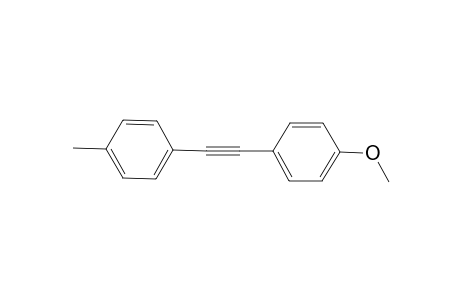 (4-Methoxyphenyl)(4-methylphenyl)ethyne