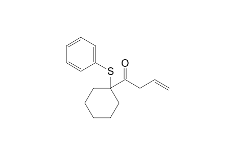 1-[1-(Phenylthio)cyclohexyl]-3-buten-1-one