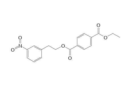 Terephthalic acid, ethyl 2-(3-nitrophenyl)ethyl ester