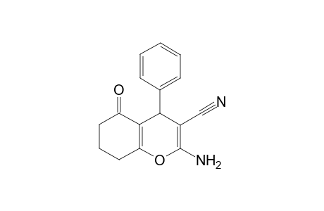 4H-1-benzopyran-3-carbonitrile, 2-amino-5,6,7,8-tetrahydro-5-oxo-4-phenyl-