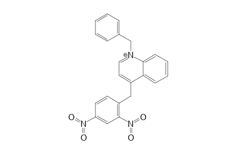 1-Benzyl-4-(2,4-dinitrobenzyl)quinolin-1-ium