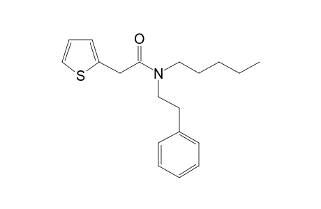 Thiophene-2-acetamide, N-(2-phenylethyl)-N-pentyl-