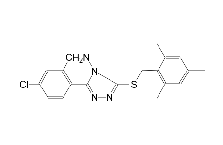 4H-1,2,4-Triazol-4-amine, 3-(2,4-dichlorophenyl)-5-(2,4,6-trimethylbenzylthio)-