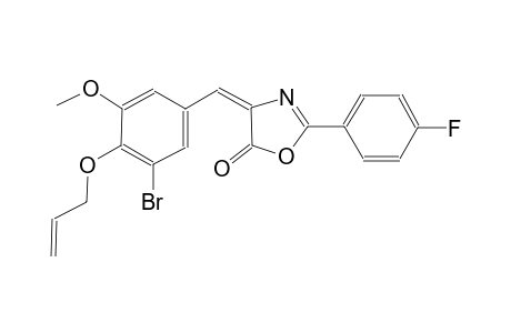 (4E)-4-[4-(allyloxy)-3-bromo-5-methoxybenzylidene]-2-(4-fluorophenyl)-1,3-oxazol-5(4H)-one