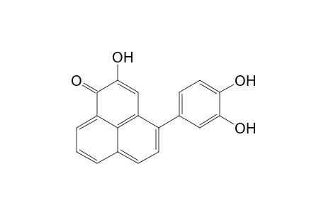 4-(3,4-dihydroxyphenyl)-2-hydroxy-1-phenalenone