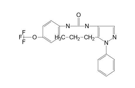 1-(phenyl-5-propylpyrazol-4-yl)-3-[p-(trifluoromethoxy)phenyl]urea