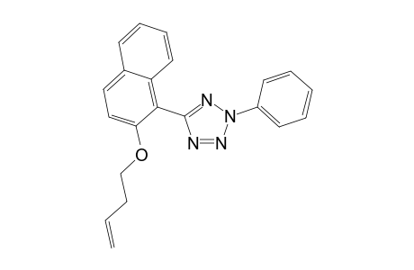 2H-Tetrazole, 5-[2-(3-butenyloxy)-1-naphthalenyl]-2-phenyl-