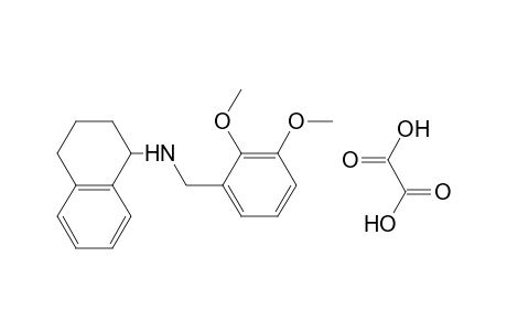 N-(2,3-dimethoxybenzyl)-1,2,3,4-tetrahydro-1-naphthalenamine oxalate