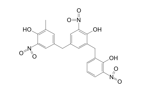 alpha^2-(2-HYDROXY-3-NITROPHENYL)-alpha^4-(4-HYDROXY-5-NITRO-m-TOLYL)-6-NITRO-2,4-XYLENOL