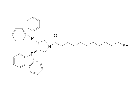 1-((3R,4R)-3,4-Bis-diphenylphosphanyl-pyrrolidin-1-yl)-11-mercapto-undecan-1-one