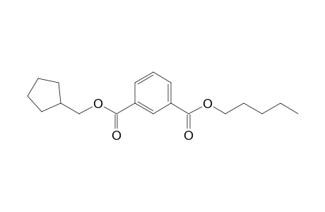 Isophthalic acid, cyclopentylmethyl pentyl ester