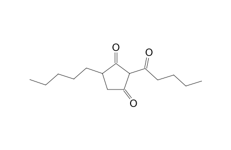 1,3-Cyclopentanedione, 2-(1-oxopentyl)-4-pentyl-